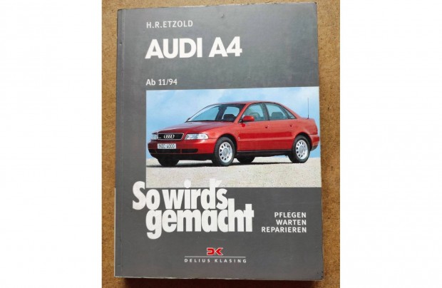 Audi A 4 javtsi karbantartsi knyv