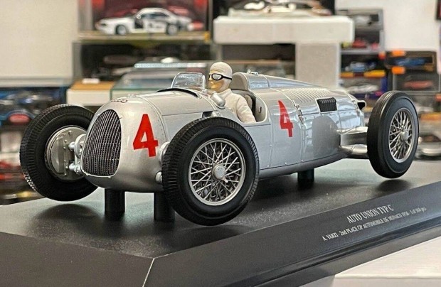 Audi Auto Union Typ C No.4 Monaco GP 1936 1:18 1/18 Minichamps