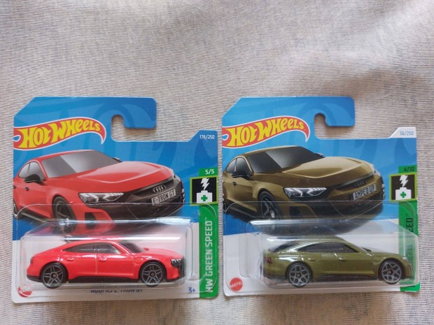 Audi E-Tron E Tron GT Matchbox Match Box Hot Wheels e-autó kisautó