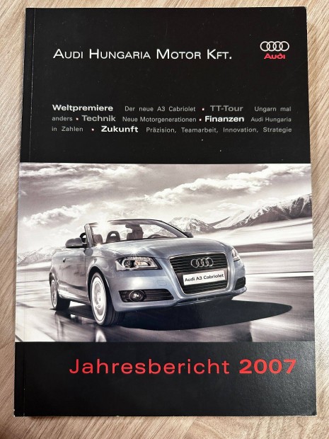 Audi Hungaria Jahresbericht / vknyv 2007