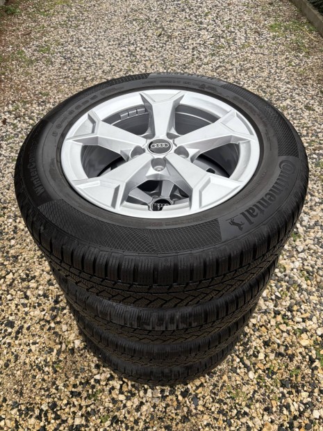 Audi Q3 6,5x17 et38 5x112 alufelni 215/65 teligumival