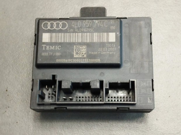 Audi Q7 4L bal hts ajt vezrl modul 4L0959794C