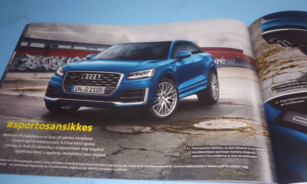 Audi Q8 (2018) magyar prospektus, katalgus.