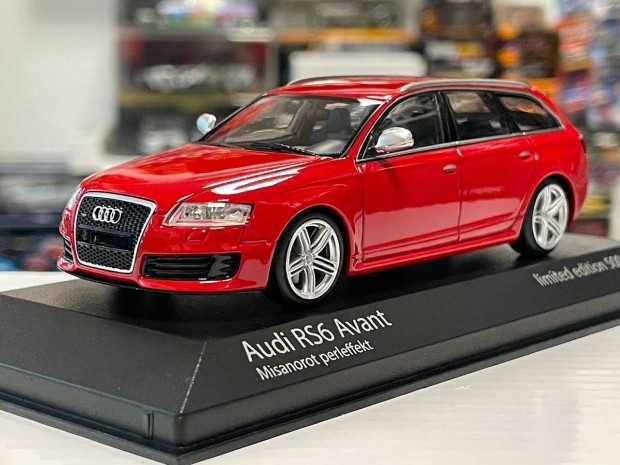 Audi RS6 Avant 2007 1:43 1/43 Minichamps Limited Ed. 500!