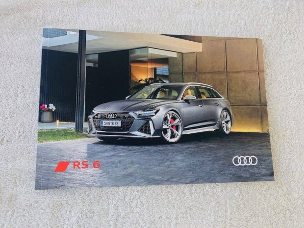 Audi RS 6 prospektus, katalgus