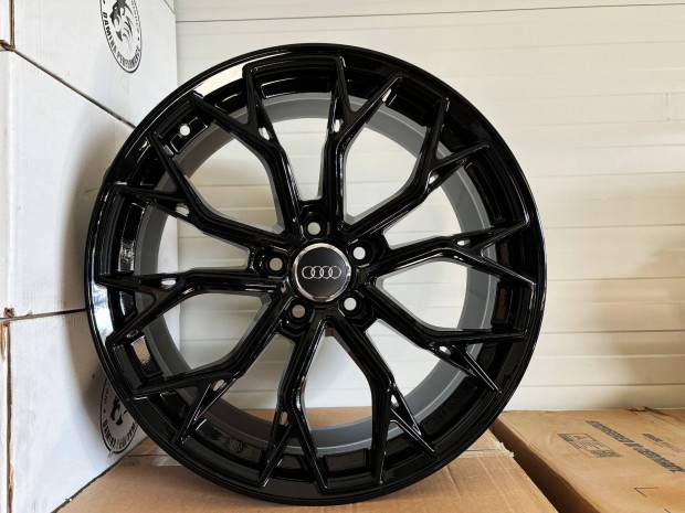 Audi RS Style 18" 5x112 Fekete alufelni �j 18 coll VW Skoda Seat