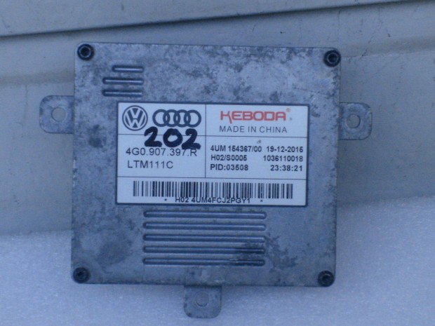 Audi Skoda Seat VW Xenon Fényszóró Modul 4G0907397R 2008-tól