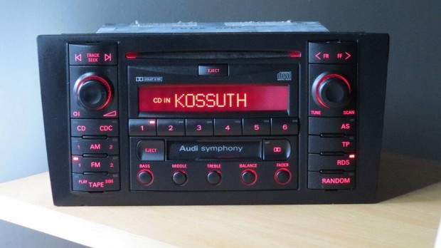 Audi Symphony gyri cd rdi autrdi fejegysg