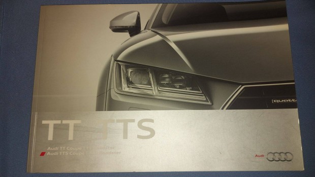 Audi TT szalon új katalógus 2014 Októbertől 1900Ft Veszprém