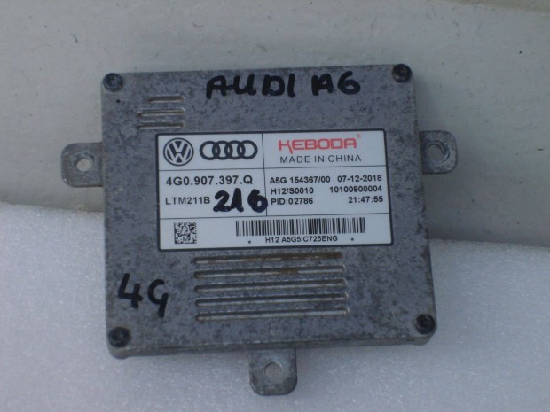 Audi VW Skoda Led Fnyszr Modul 4G0907397Q 2012-tl