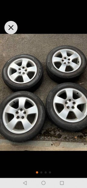 Audi kerekek, komplett nyári 205/55/16 Et 42