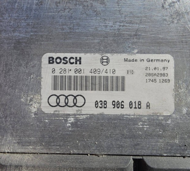 Audi a3 1.9 tdi Motorvezérlő komputer elektronika 15000