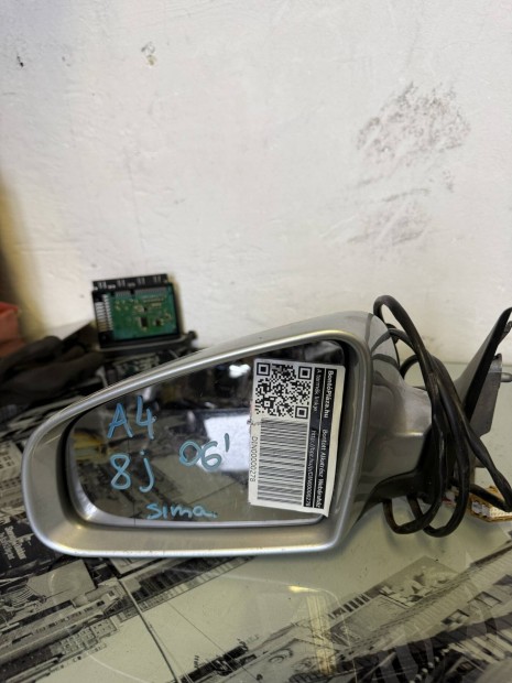 Audi a4 8j bal oldali visszapillant� t�k�r sima