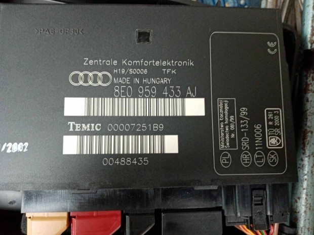 Audi a4 B6 komfort elektronika 