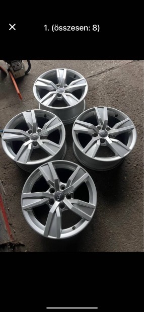 Audi a4 b9 5x112 16" makulátlan szett