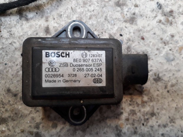 Audi a6 4F c6 2004-2011 Esp duosensor 8E0 907 637A