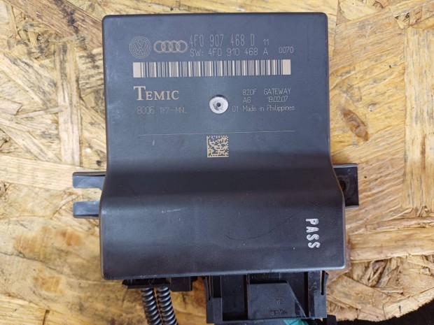 Audi a6 4F c6 2004-2011 Gateway Elektronika 4F0907468D