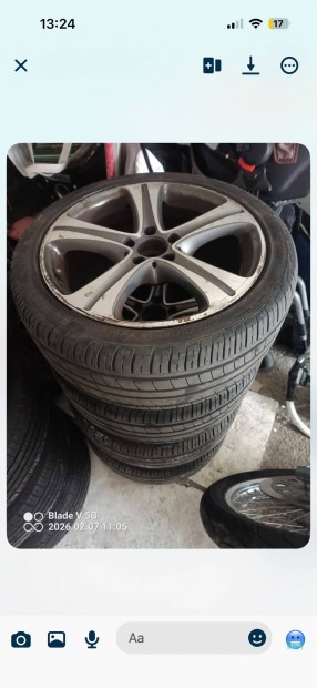 Audi a6 kerekek  felnivel egy�tt 