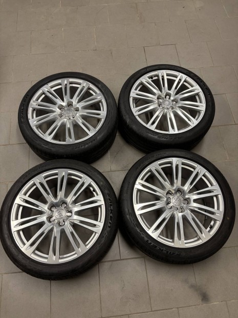 Audi a8 9x20 et37 5x112 gyari alufelni nyarigumival