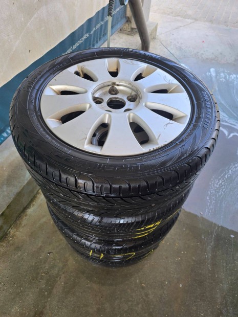 Audi alufelni garnitúra 5x112 205/55 r16 nyári gumikkal
