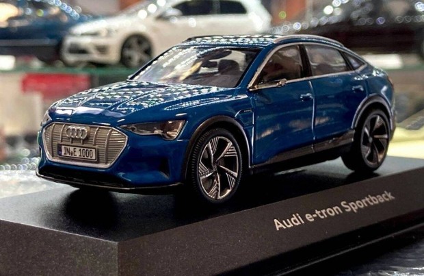 Audi e-tron Sportback 2020 1:43 1/43 iscale Dealer Edition