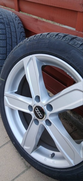 Audi felni 17 col Pirelli téli gumival