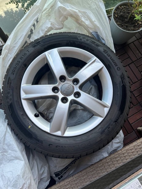 Audi felni+téligumi szett 16