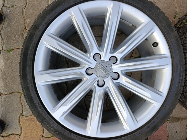 Audi gyári 19" alufelni szett Continental téli gumikkal - 255/35 R19