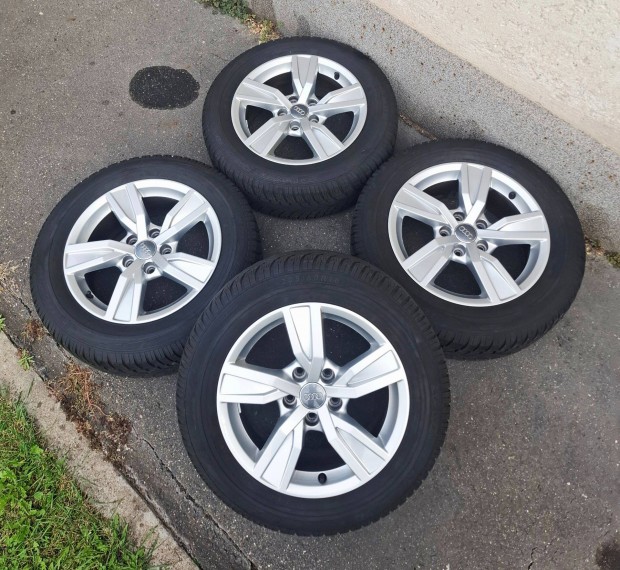 Audi gyri alufelni 16" 5x112 tli gumival