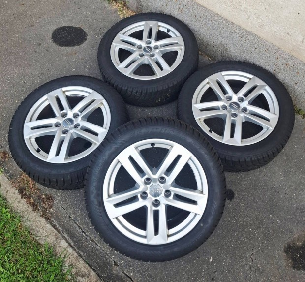 Audi gyri alufelni 17" 5x112 tli gumival