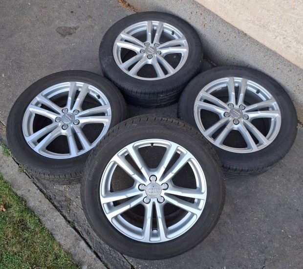 Audi gy�ri alufelni 18" 5x112 ny�ri gumival