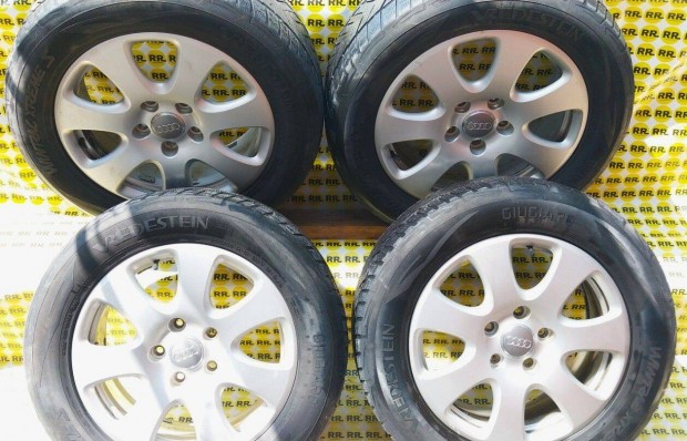 Audi gyári alufelni garnitúra téli gumival szerelt! 4L0 601 025 E