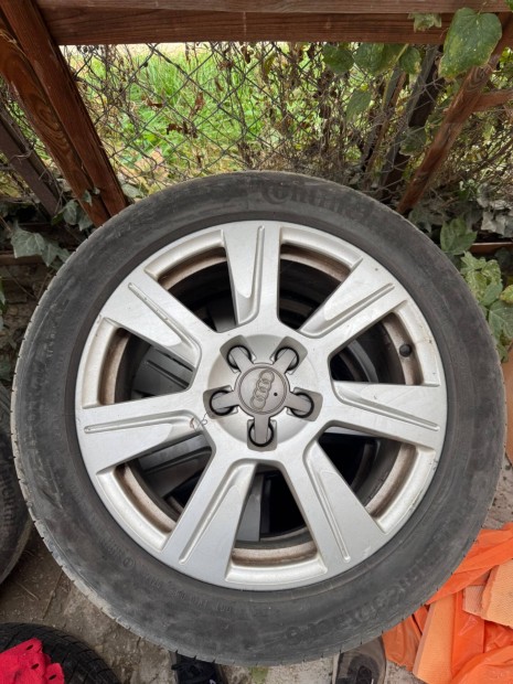 Audi gyári felni continental gumikkal