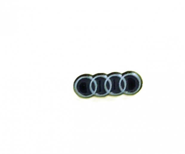 Audi indítókulcs (autó kulcs) embléma (logó) 16x6 mm-es