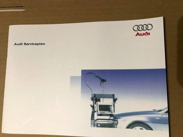 Audi szervizknyv, res, nmet nyelv!