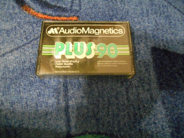 Audio Magnetics Plus C-90 kazetta