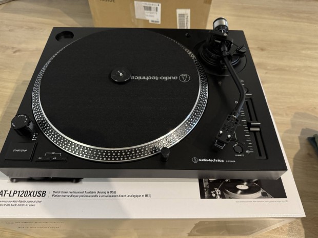 Audio-Technica AT-LP120Xusb bk Direct-drive Lemezjtsz