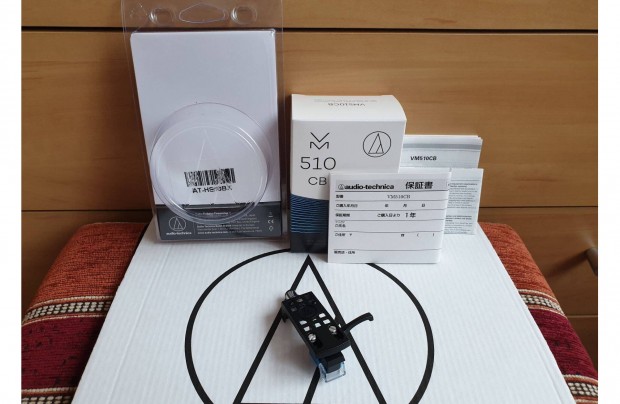 Audio Technica VM510CB Japan + HS10BK lemezjtsz hangszed t szett