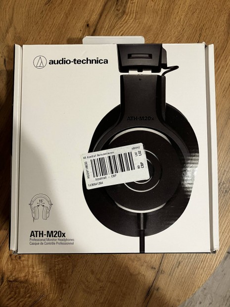 Audio Technika ATH-M20x kbeles fejhallgat