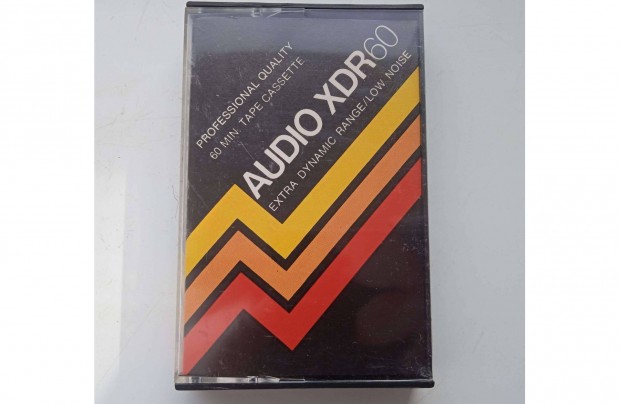 Audio XDR 60 retro audio kazetta , kifogástalan állapotú