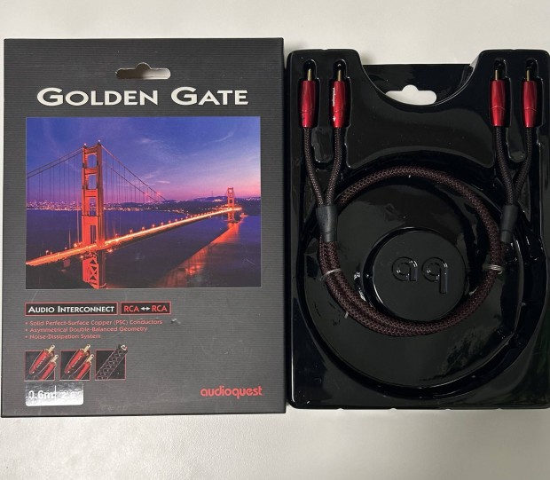 Audio quest Golden Gate RCA kbel elad