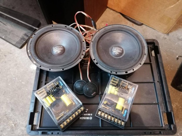 Audio system 165mm hangszóró szett . autóba