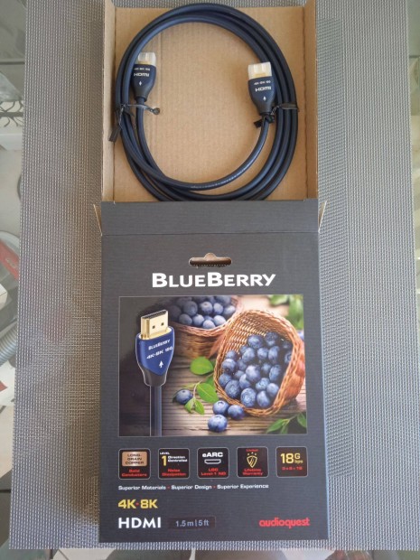 Audioquest Blueberry Hdmi kbel (j) 50%