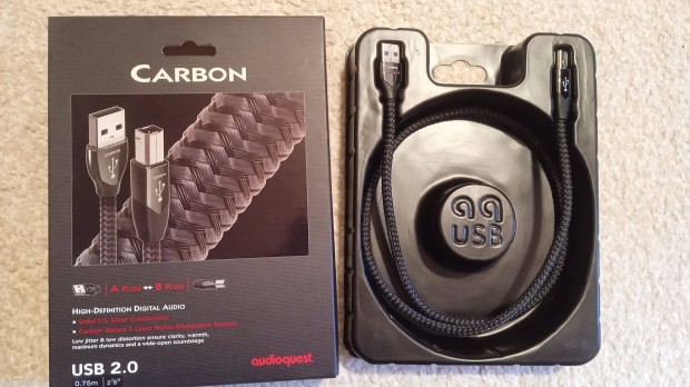 Audioquest Carbon USB A-B kbel