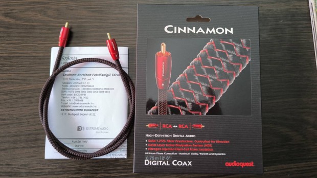 Audioquest Cinnamon Digital Coax kbel