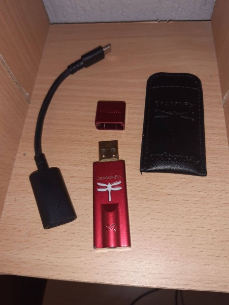 Audioquest Dragonfly Red USB DAC + Dragontail talakt kbel