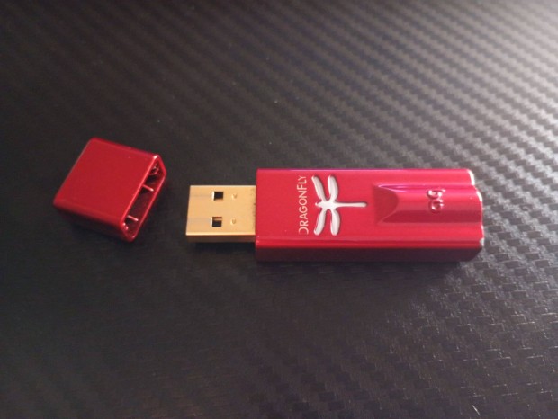 Audioquest Dragonfly Red USB DAC s fejhallgat erst