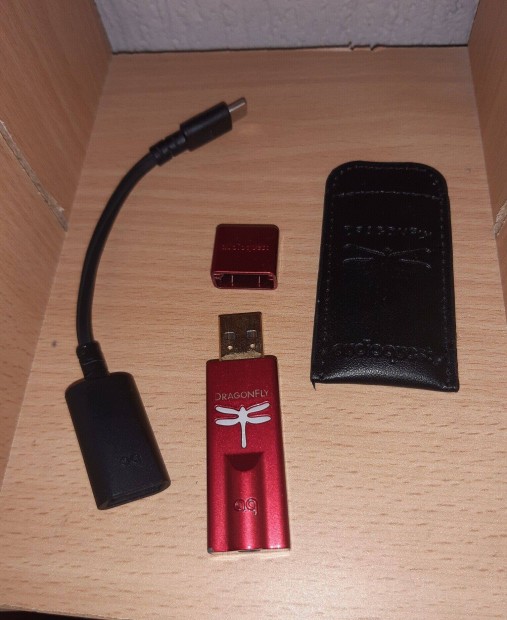 Audioquest Dragonfly Red USB DAC fejhallgat erst
