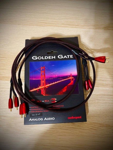 Audioquest Golden Gate RCA-RCA Kbel 1 m