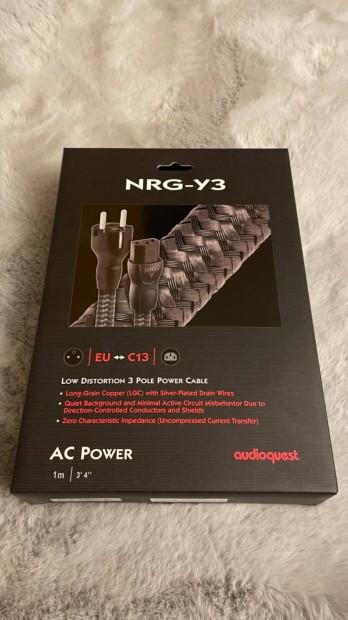 Audioquest Nrg-Y3 1m tpkbel